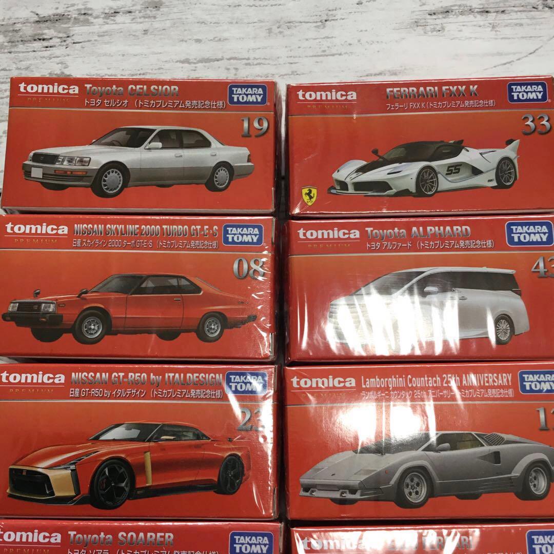 トミカプレミアム発売記念仕様 アルファード他10台セット