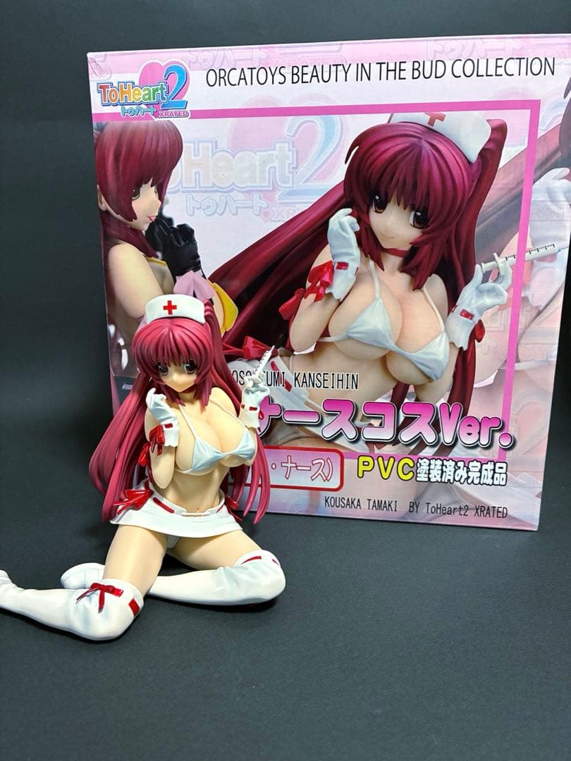 ト*ー様 向坂環 ナースコスVer. ホワイトナース ToHeart2 塗装済み