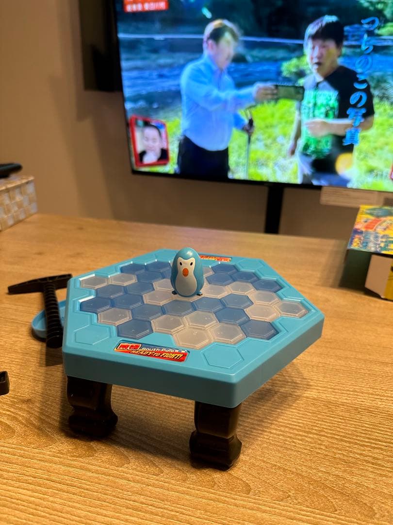 ペンギンの六角形ゲームボード