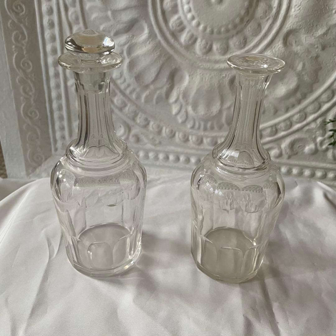 アンティーク♪オイルビネガーボトルスタンド