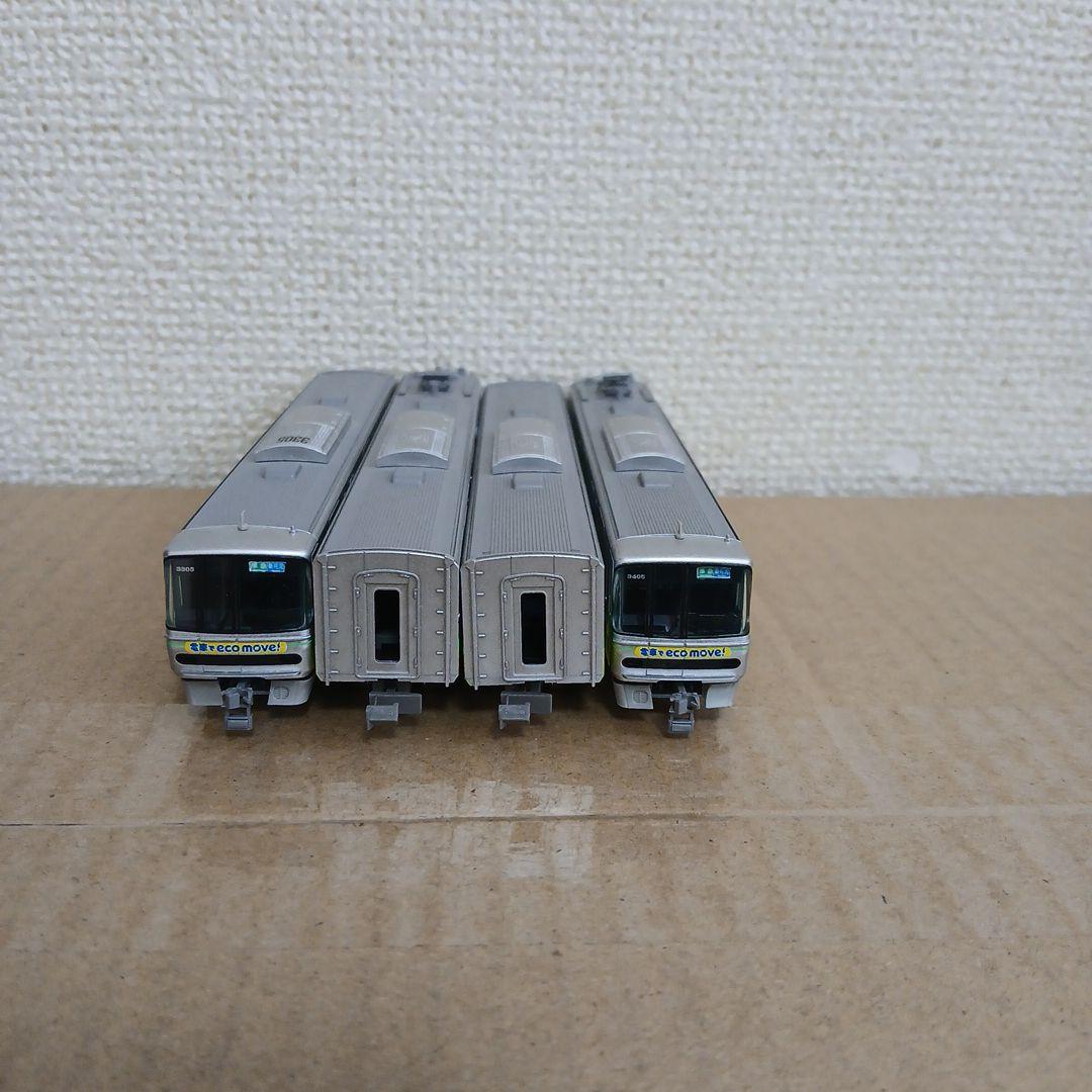 グリーンマックス　名鉄3300系　エコムーブトレイン　4両セット　ジャンク