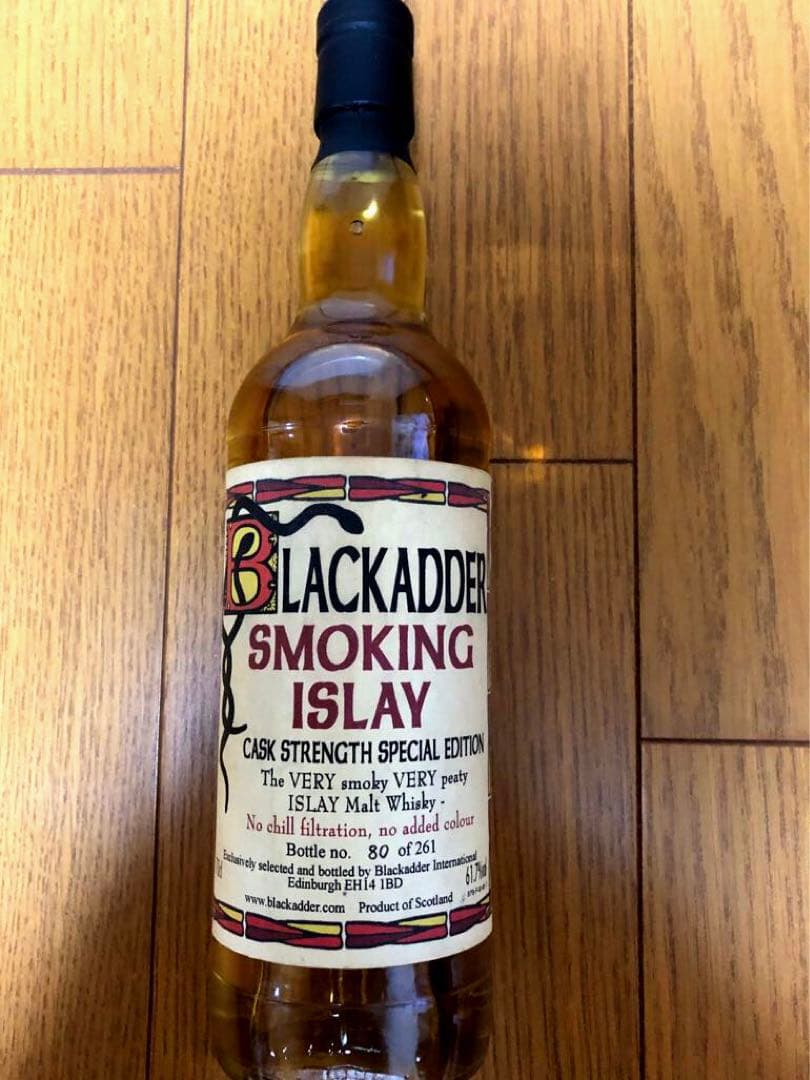ウイスキー Blackadder Smoking Islay 700ml 61.7%