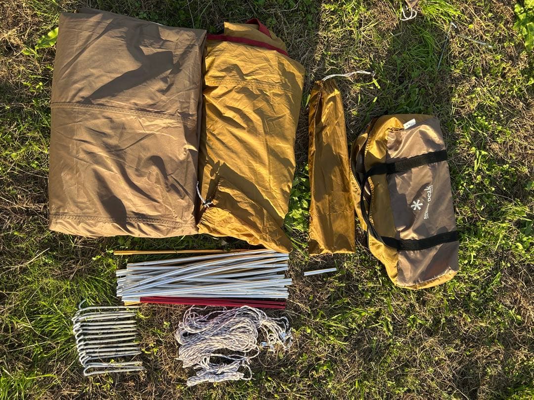 値下げ　スノーピーク　テント•タープセット