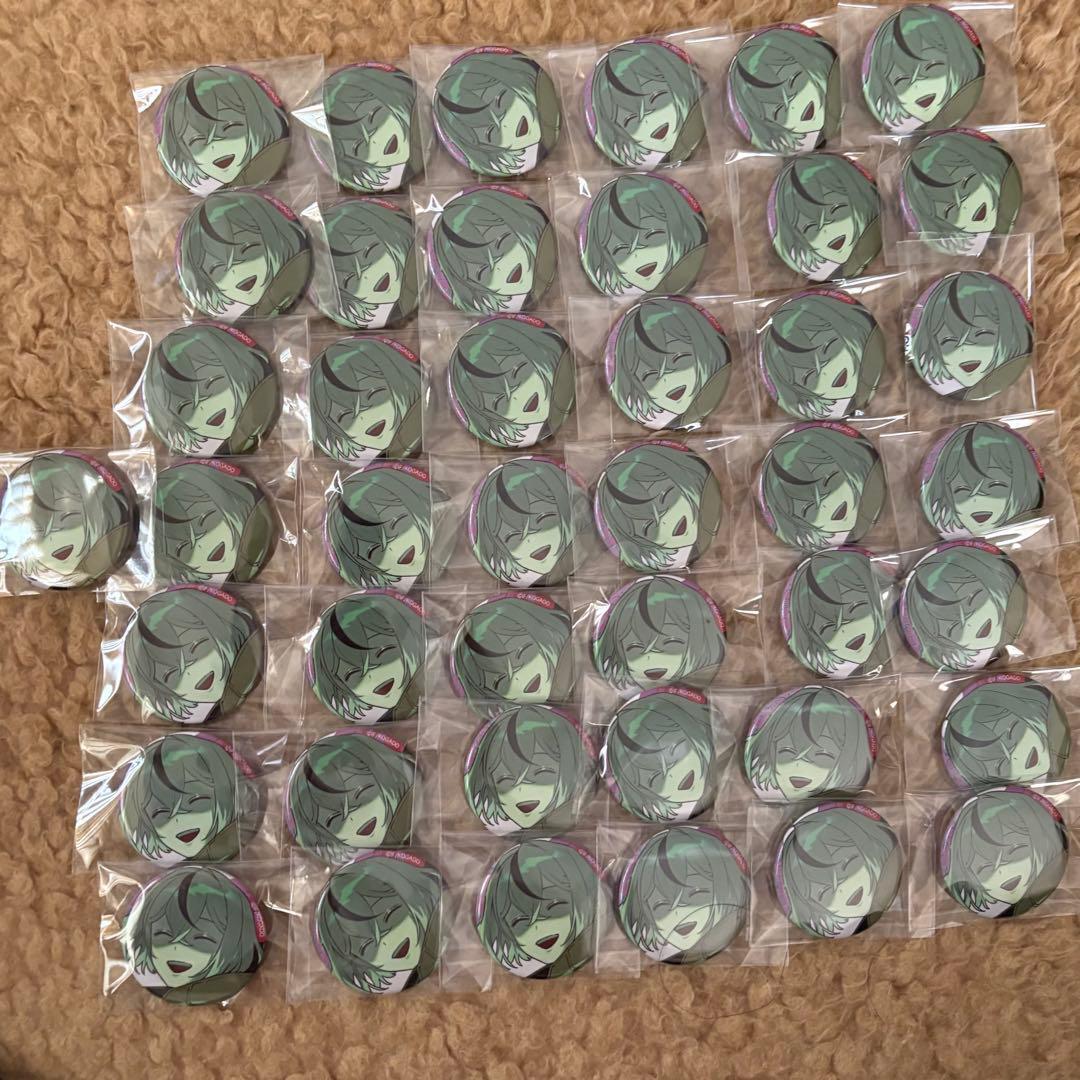 オバレク　カウントダウン　ミニ缶バッジ　モリィ　43個