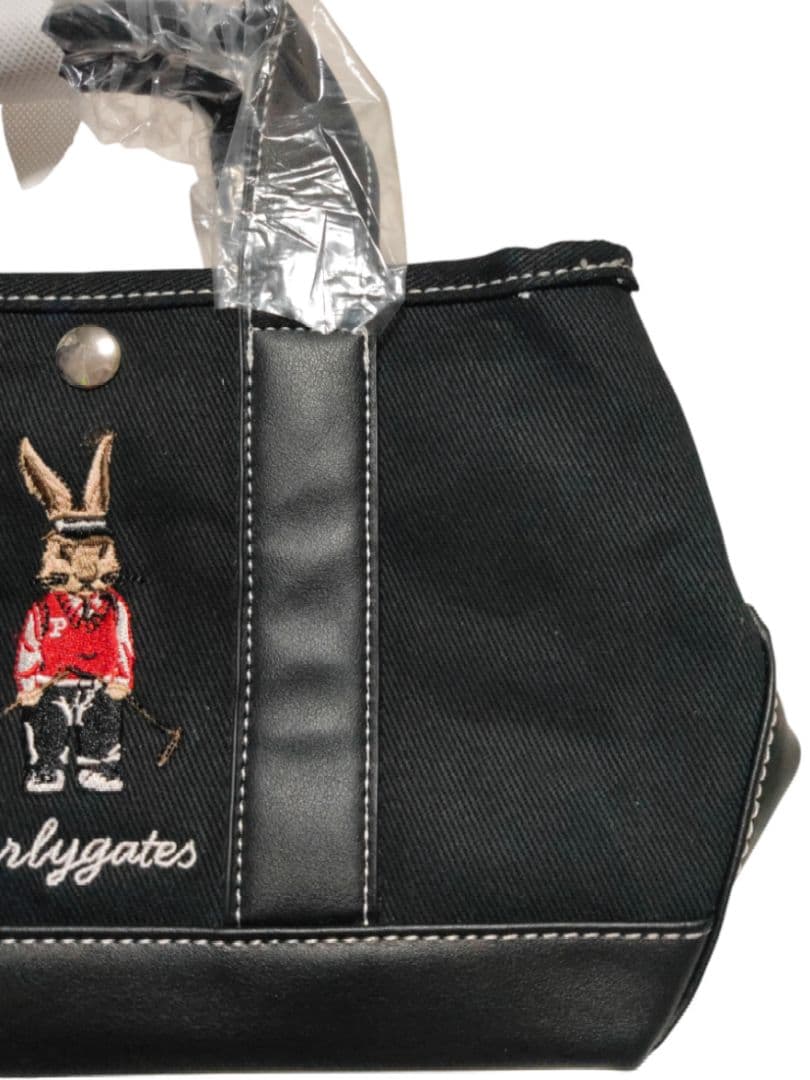 め*ま様 新品 パーリーゲイツ カートバッグ トラッドラビット ゴルフ ハンドバ