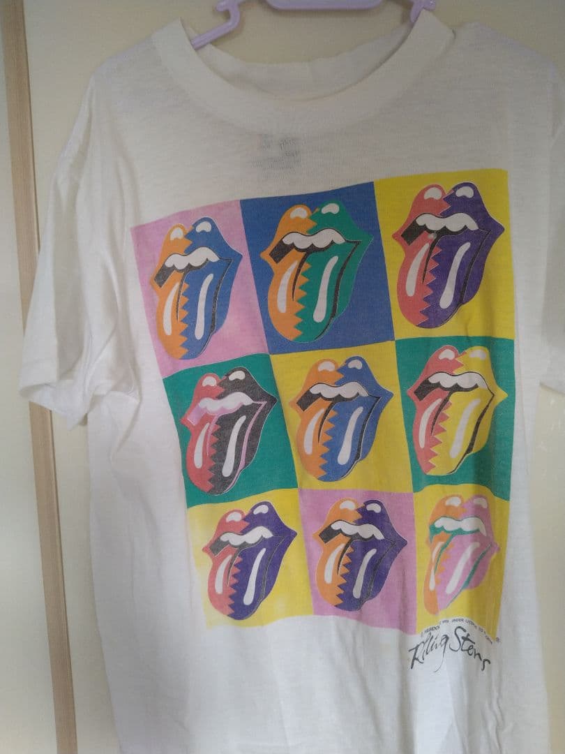Rolling Stones 1990年東京公演Tシャツ