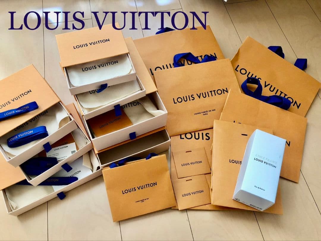 ルイヴィトン　紙袋　ショッパー　箱　袋　リボン