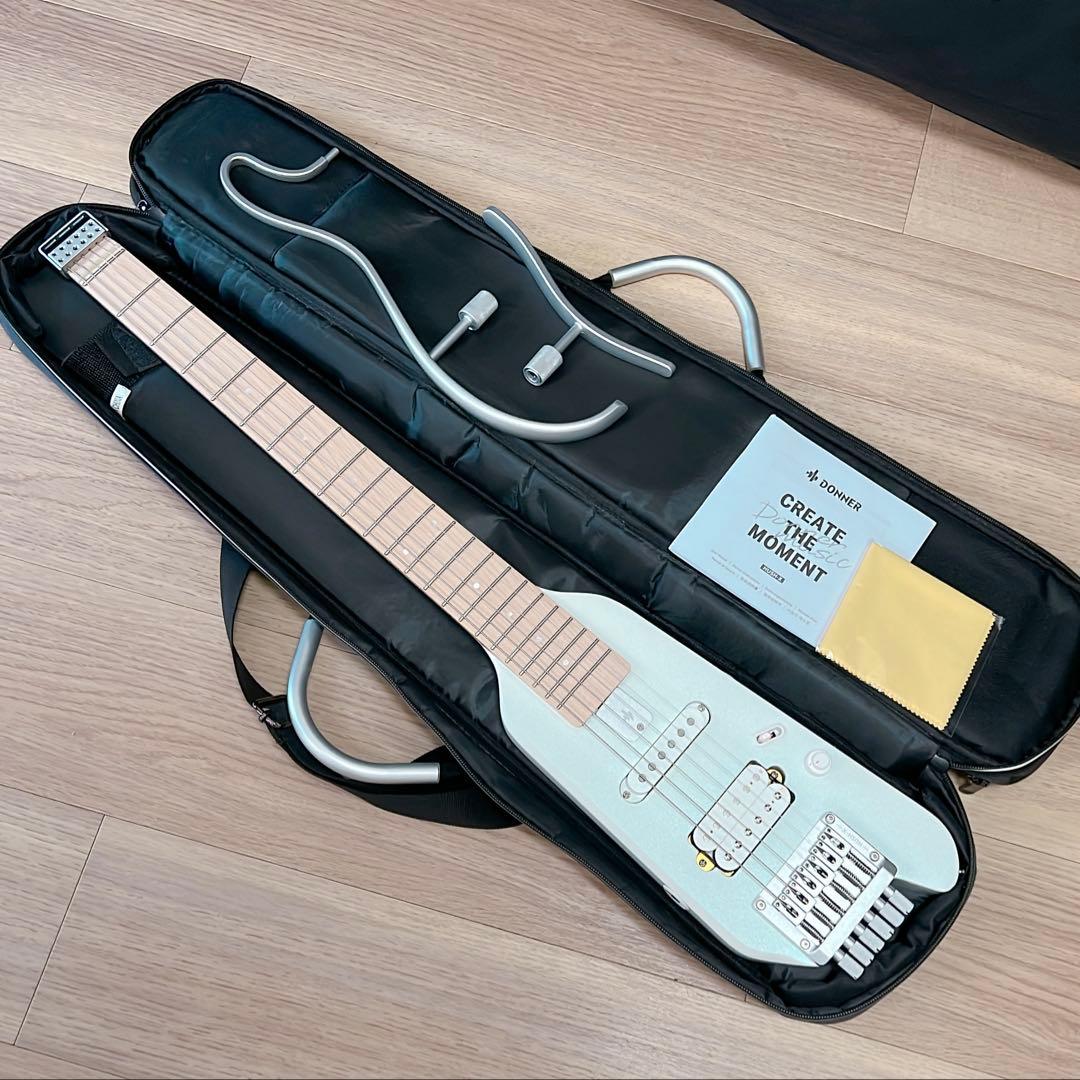 Donner HUSH-X エレキギター　ホワイト