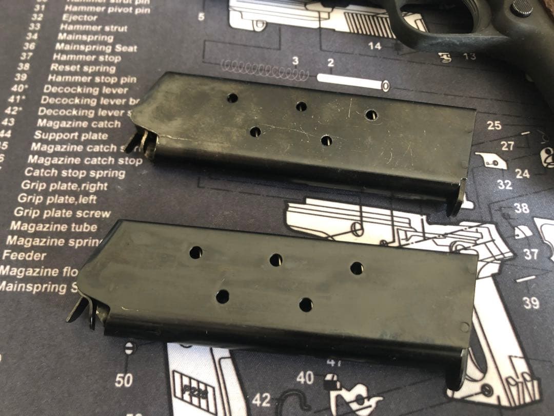 【発火済モデルガン】マルシン X-PFC コマンダー ブラックHW