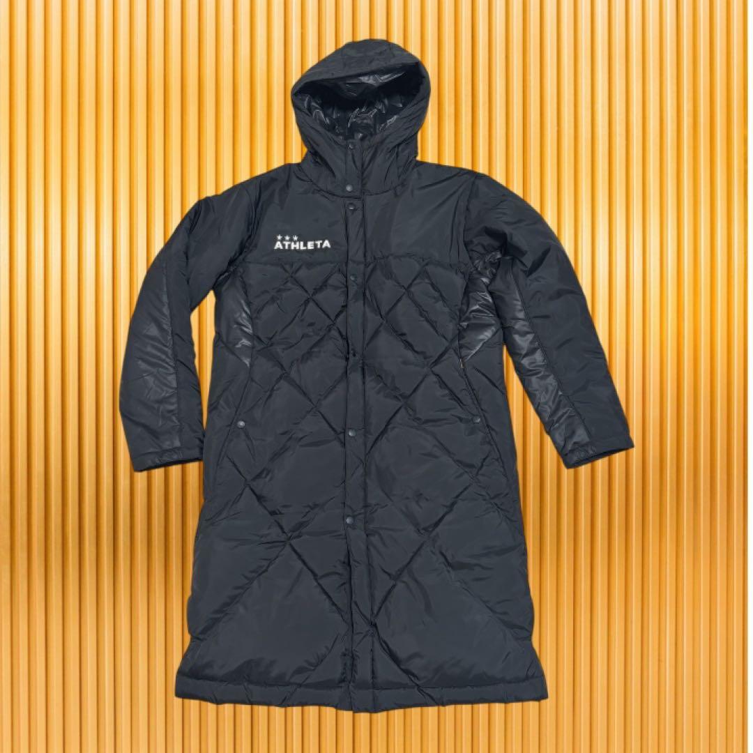 未使用品！ATHLETA ベンチコート ブラック　Ｌ