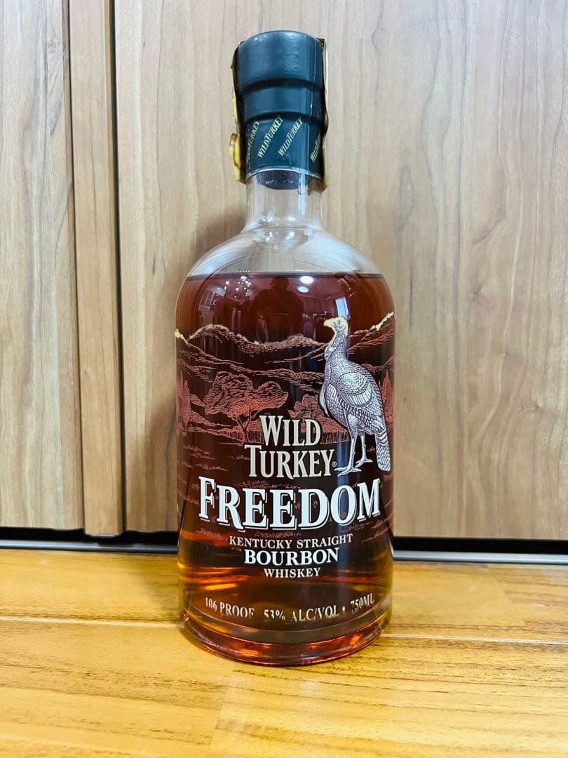 【未開栓】ワイルドターキー フリーダム バーボンウイスキー 750ml 53%