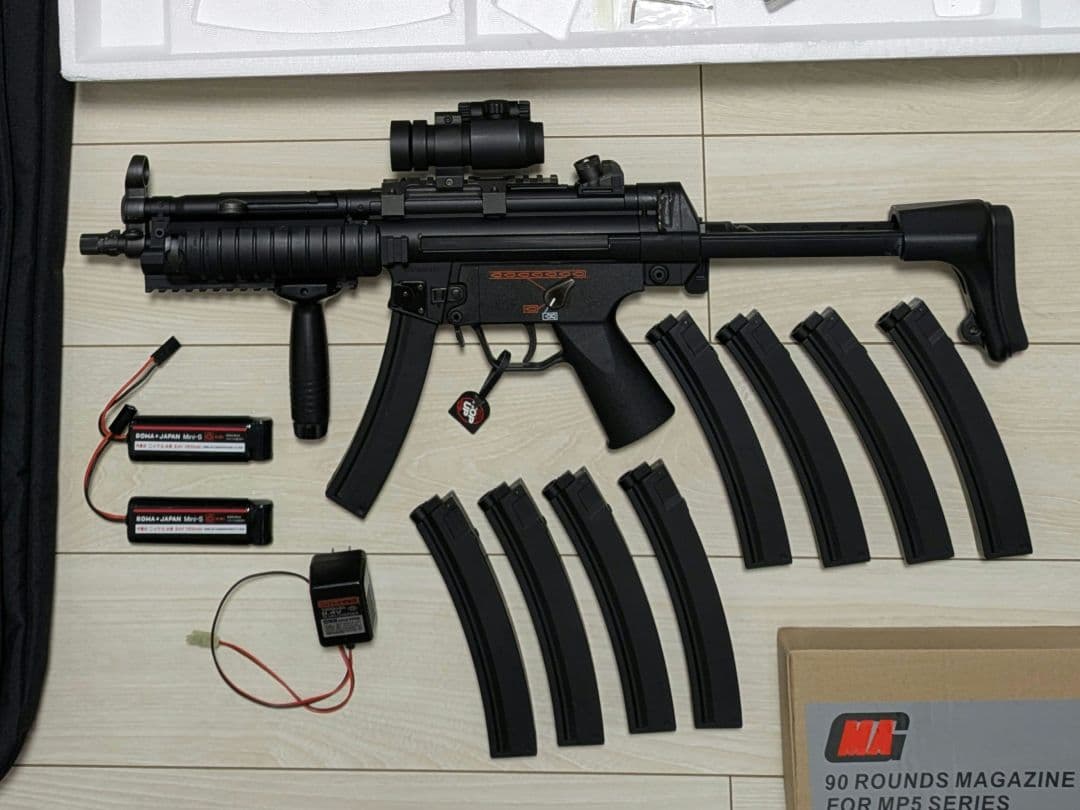 お値下げ可能!! 東京マルイ MP5 RAS フルセット＆オマケ多数【状態良好】