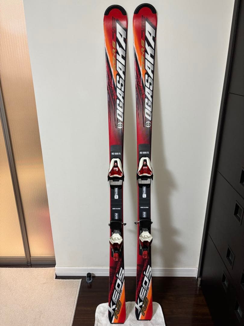 オガサカ OGASAKA KEO’S スキー板 165 RC 600 FL付