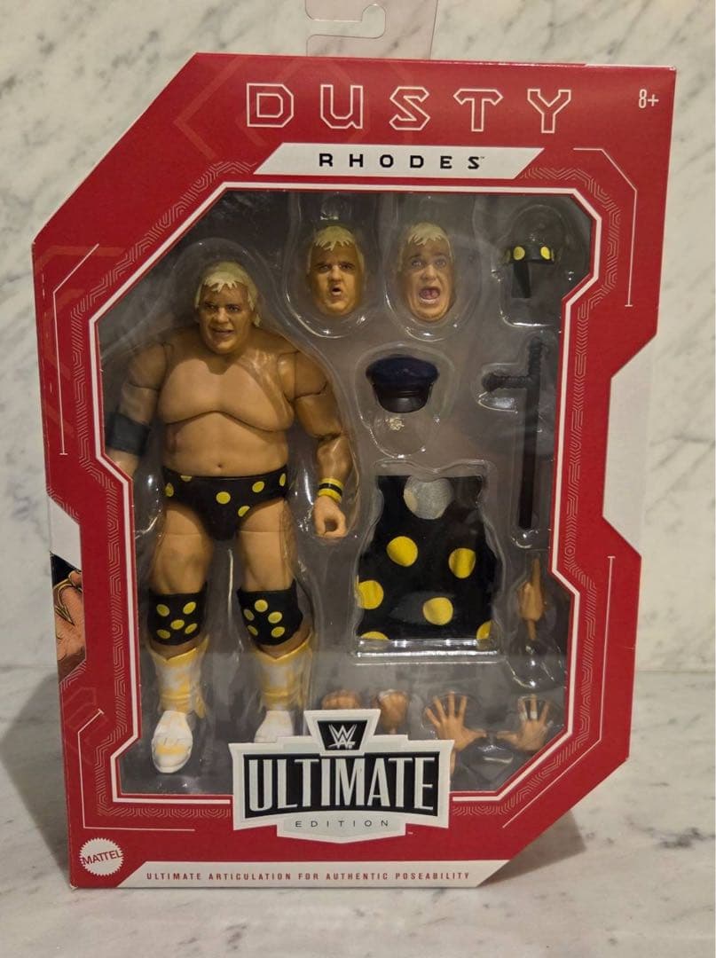 WWE マテル ダスティ ローデス プロレス フィギュア