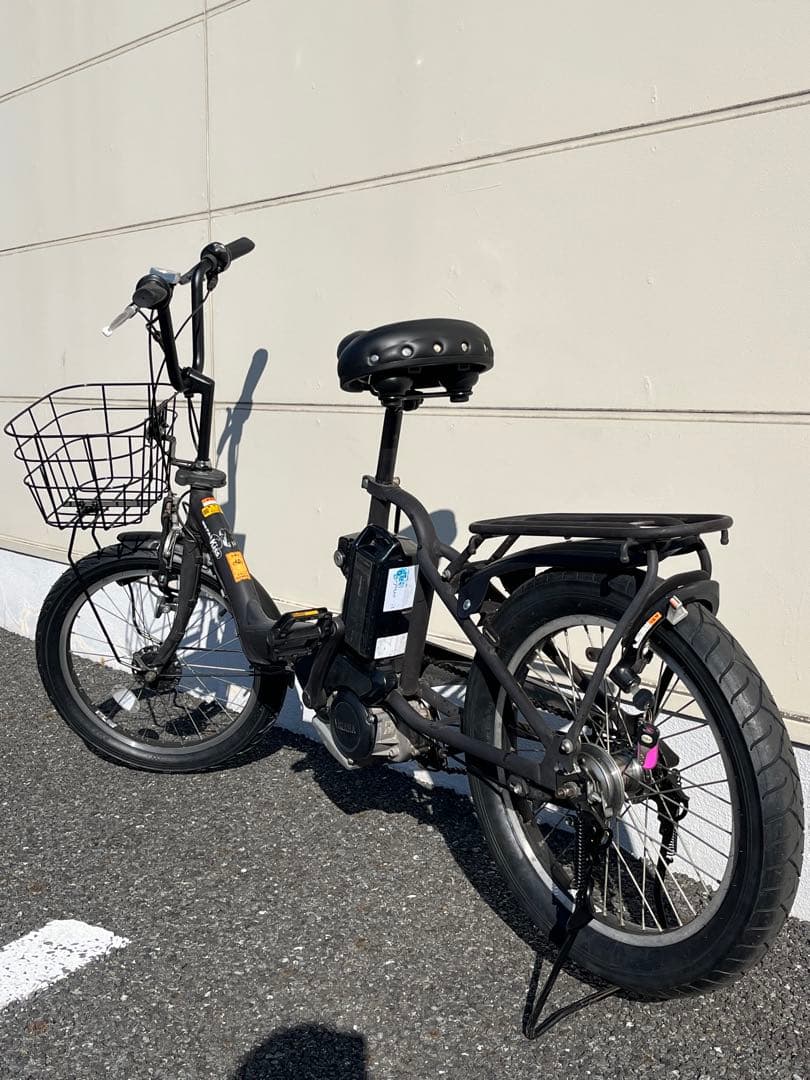 ヤマハ　PAS KISS　カスタム　バッテリー２個付　ファットバイク　ローチャリ