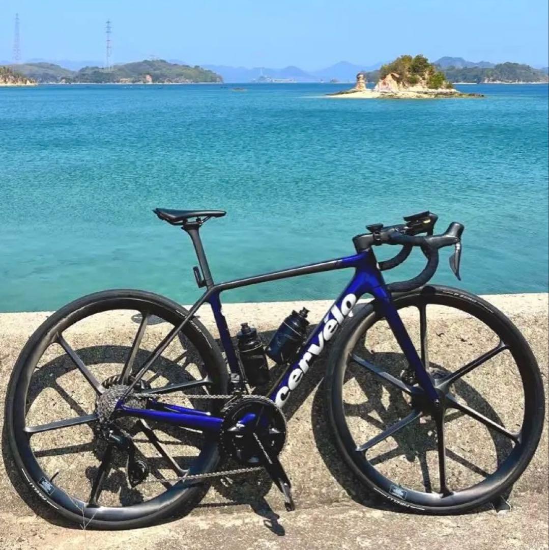 R5 Cervelo 51サイズ 2024年製 フレームセット Disc 紺黒