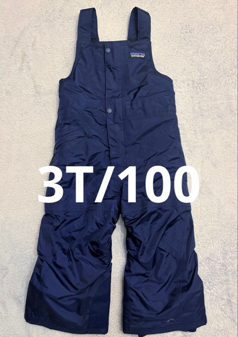 patagonia スキーウェア 子ども用 3T ネイビー
