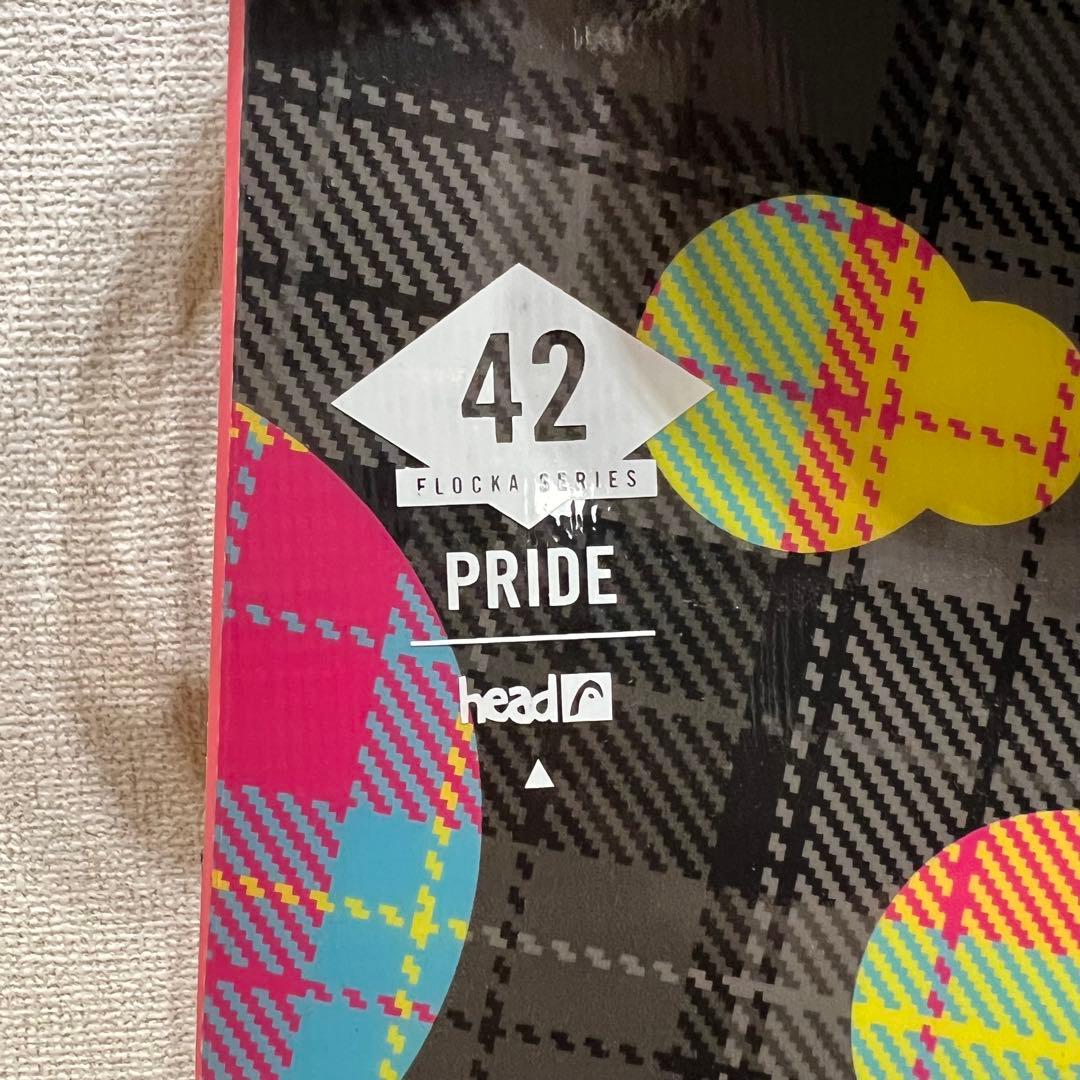 ヘッド Pride flux ビンディング 142 スノーボード　ケース付き