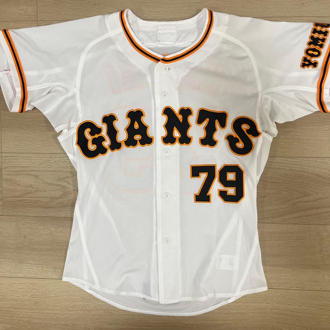 読売ジャイアンツ巨人　ホームユニフォーム　亀井コーチ　オーセンティックプロコレ