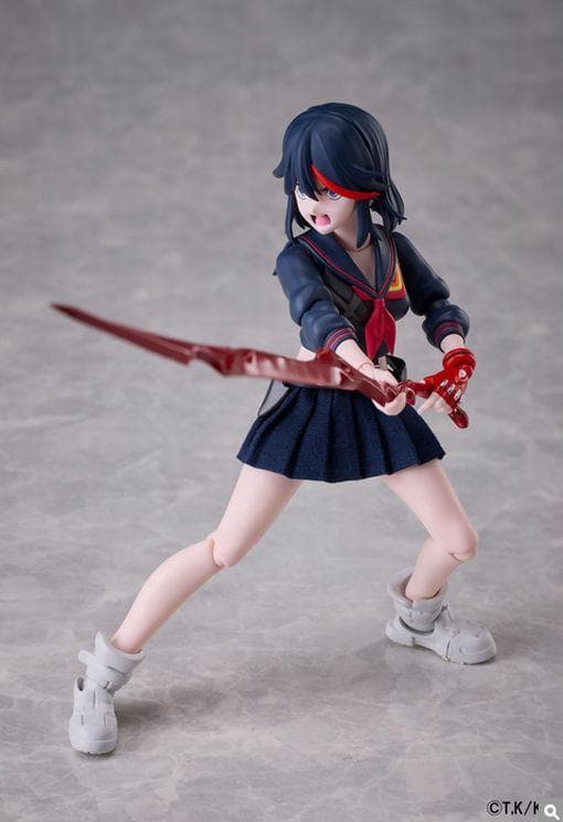 スタンド付！BUZZmod. キルラキル 纏流子 アニプレックス 可動フィギュア