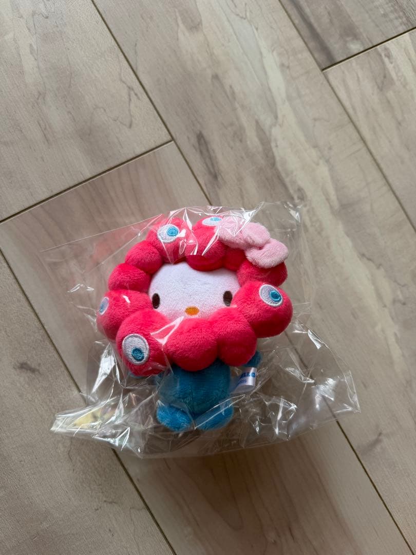 【大阪関西万博】ミャクミャク×サンリオ　なりきりぬいぐるみ BC ハローキティ