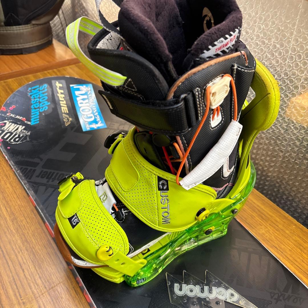 CORYUスノーボードブーツ グリーン