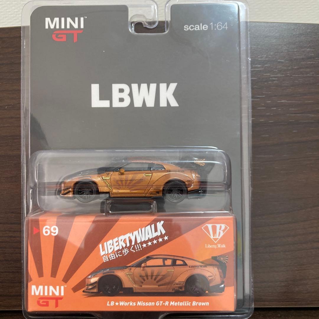 MINI GT LB★Works Nissan GT-R メタリックブラウン