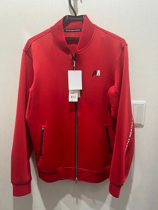 マスターバニー　ピンドッド柄ジャガード フルジップカットソージャケット　パーカー