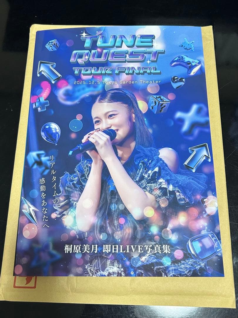 CANDYTUNE100冊限定ナンバリング付き 桐原美月 即日LIVE写真集