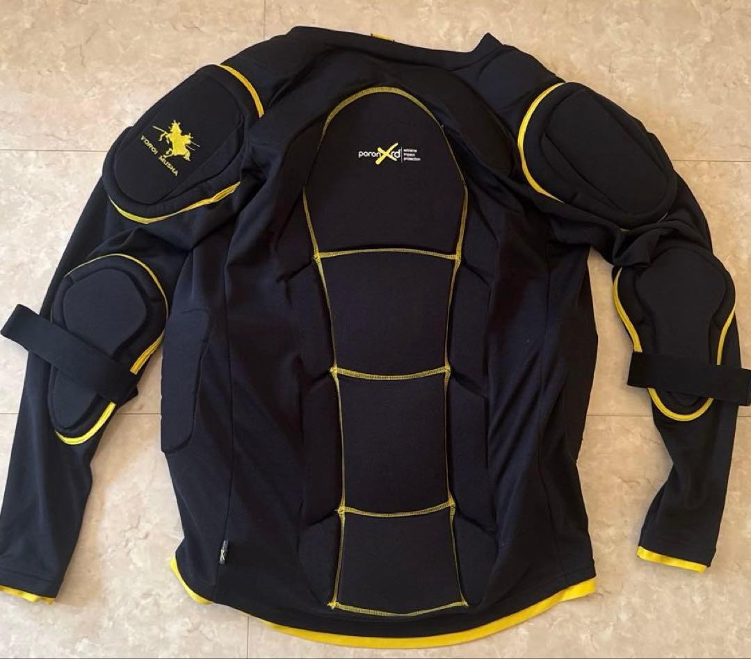 YOROI MUSHA　プロテクター　Lサイズ　ブラック　メンズ