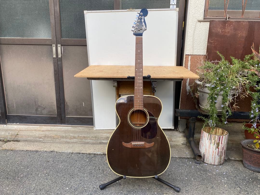 fender yf-35bl アコースティックギター　中古品