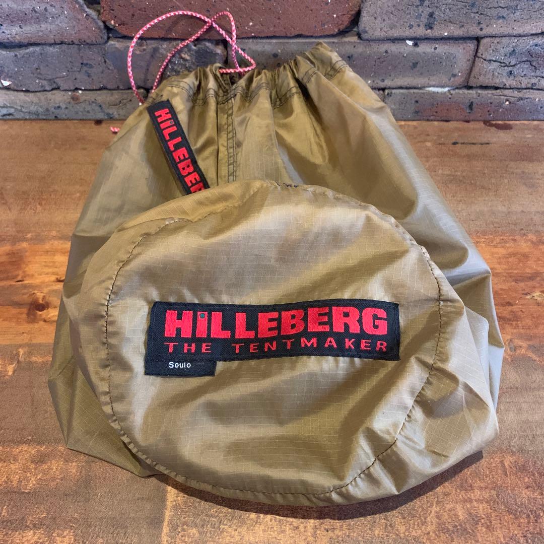 HILLEBERG ソウロ レッドレーベル 純正フットプリント付