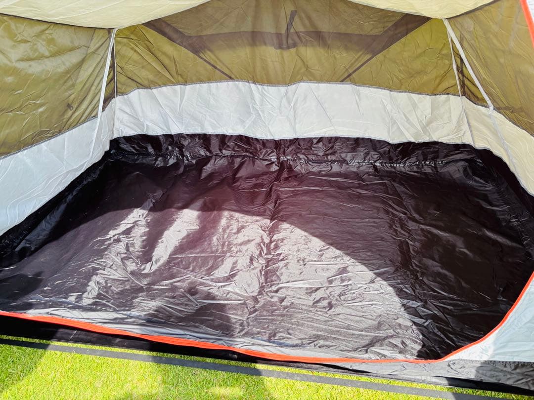 テント2つ⭐︎エバベース6&エバカーゴ2（エバ2フットプリント付）