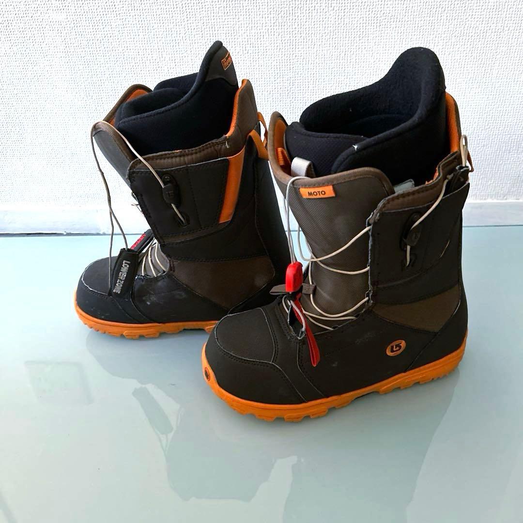 Burton MOTO スノーボードブーツ ブラウン/オレンジ　26cm