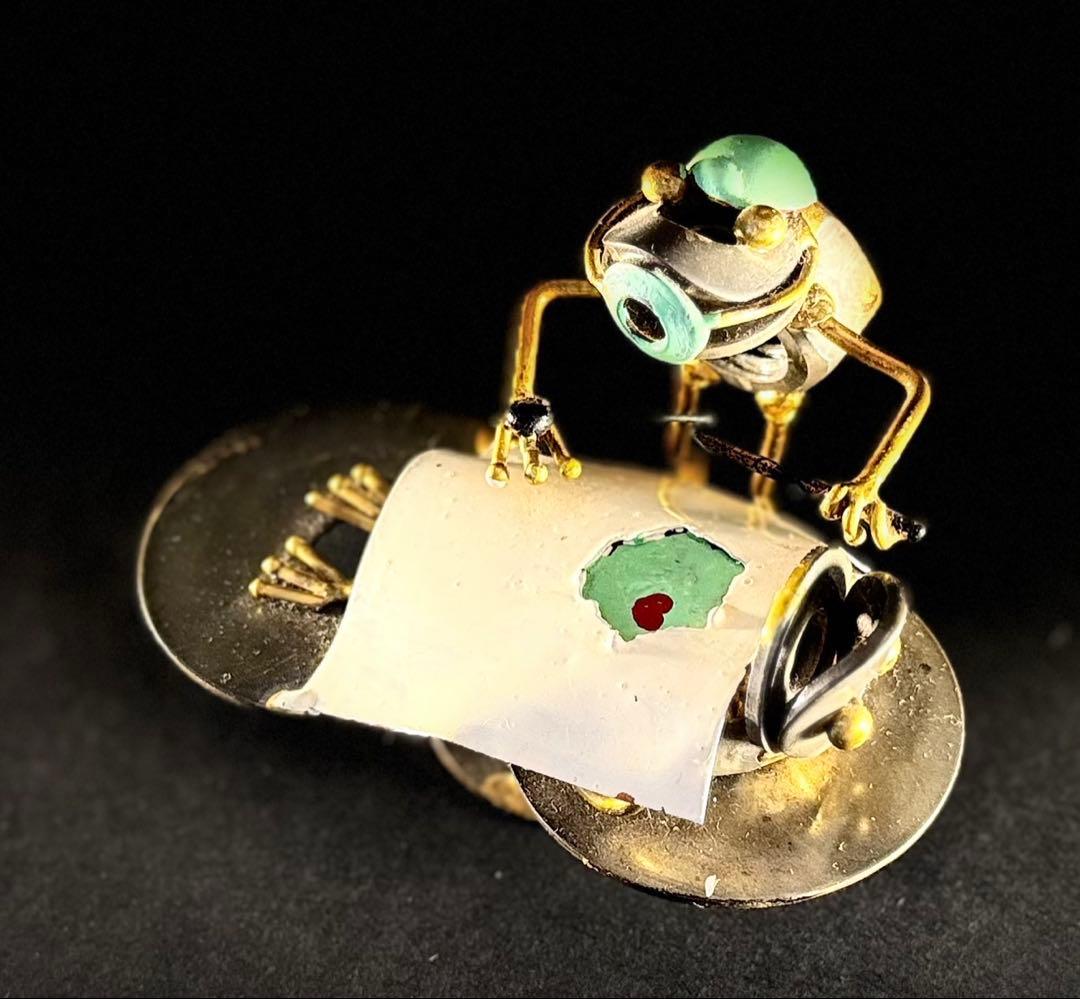 金属製カエルフィギュアセット 医療現場8種類