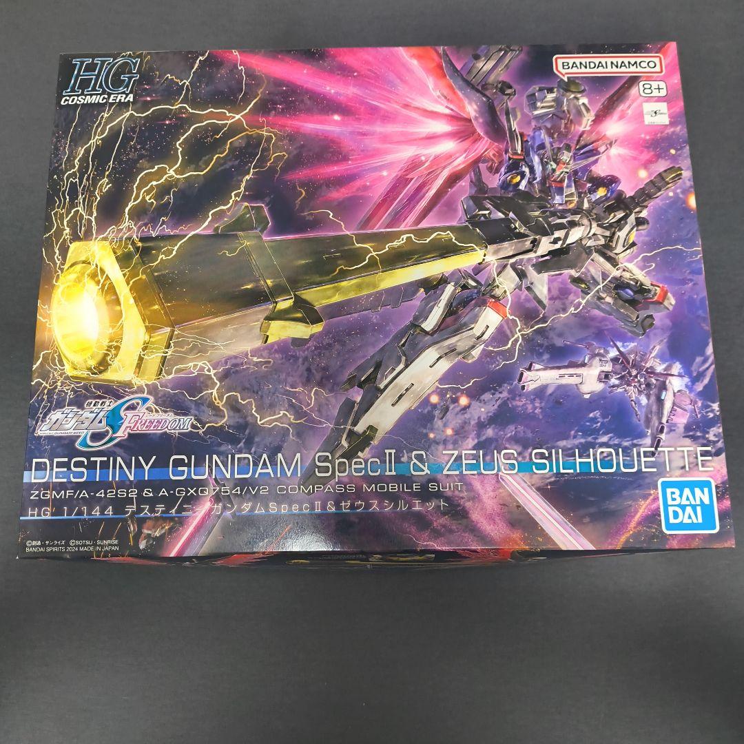 【未開封品】HG デスティニーガンダム SpecII &ゼウスシルエット