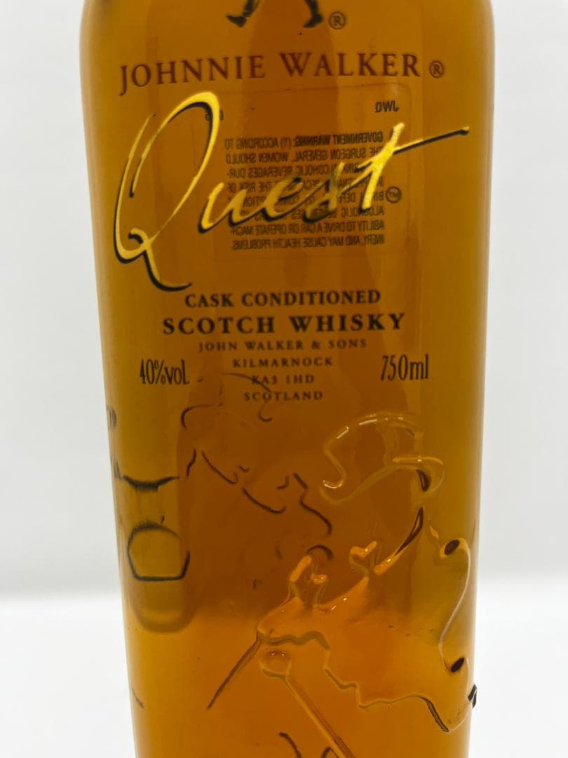 ☆未開栓 古酒 Johnnie Walker クエスト 750ml