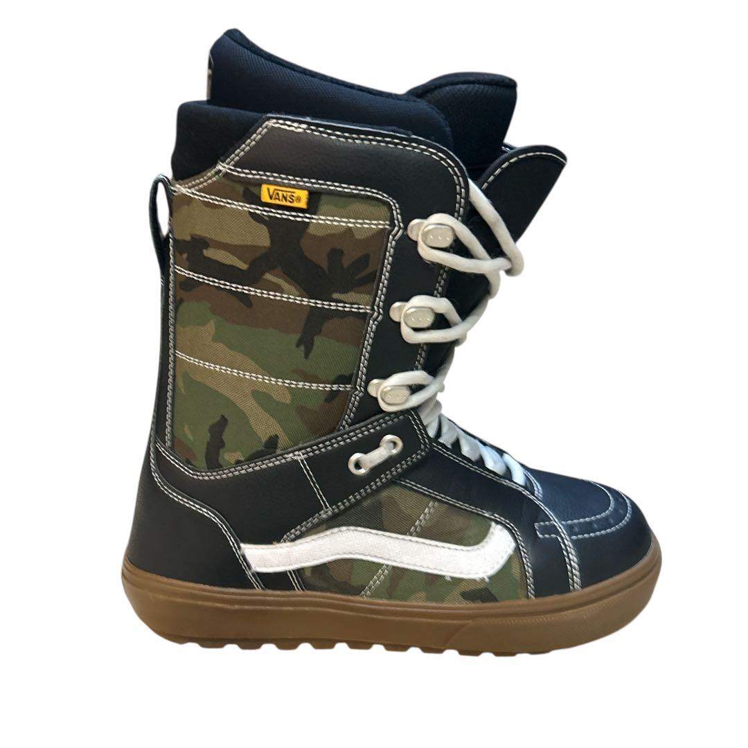 【希少品】スノーブーツVANS HI-STANDARD OG 迷彩　チェック柄