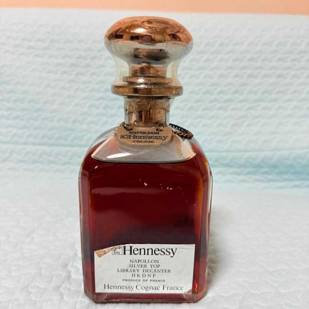 ヘネシー ブランデー ナポレオン シルバートップ・ライブラリーデキャンター