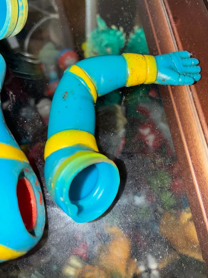 当時物　タカトク　人造人間キカイダー　ソフビ　約28cm　ソフビ