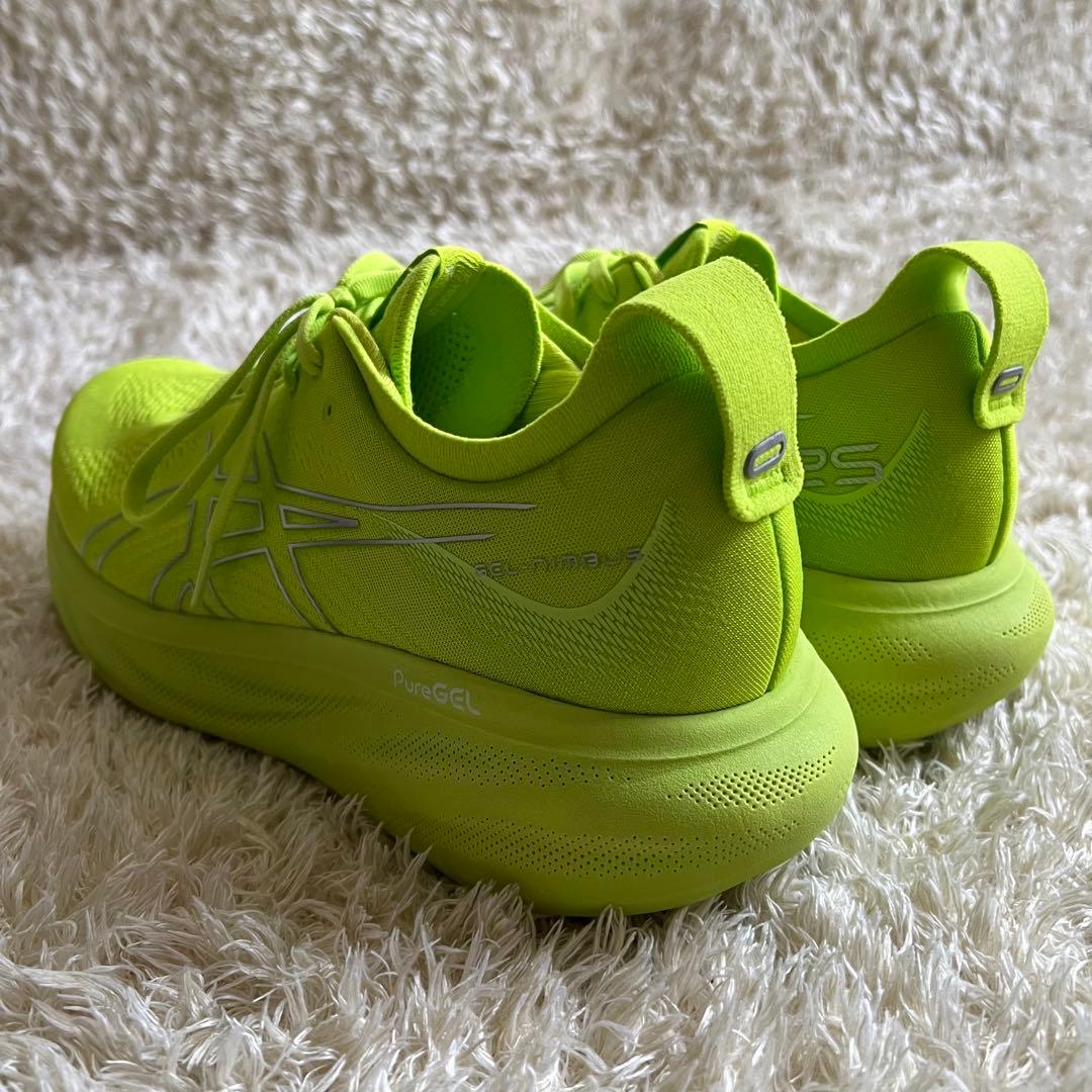 asics/アシックス/PUREGEL/蛍光/イエローグリーン