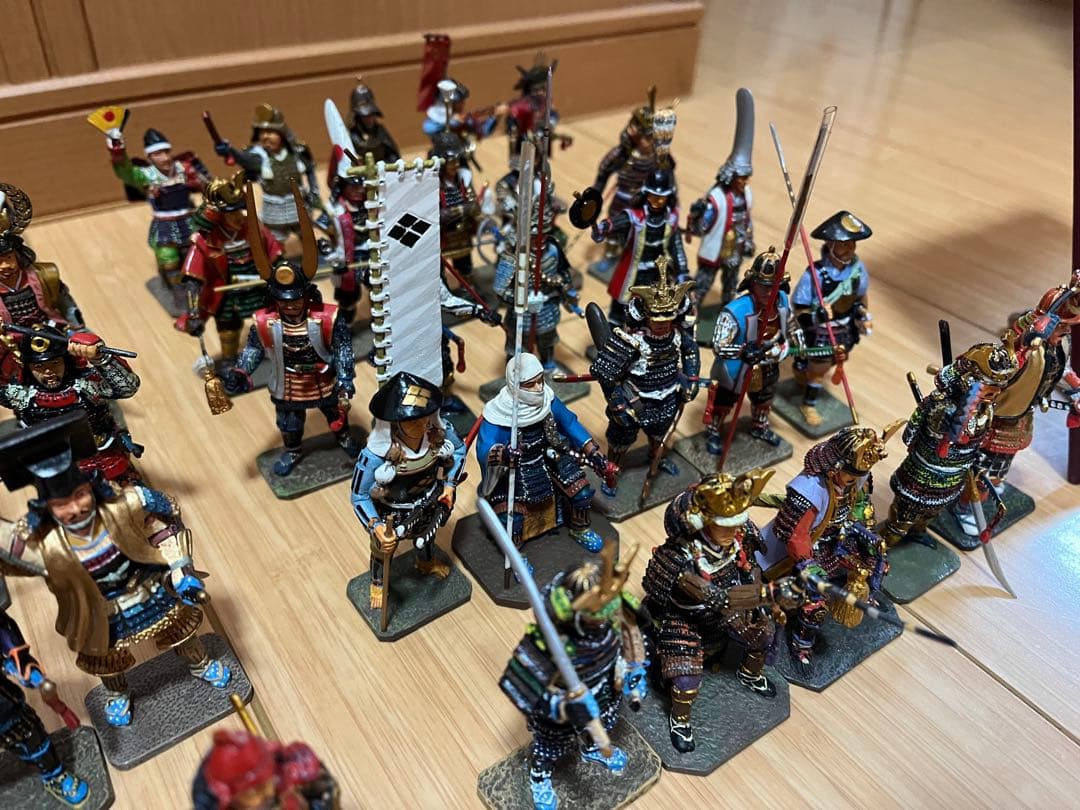 戦国覇王 デルプラド 戦国武将　フィギュアセット 75体　認定書付き