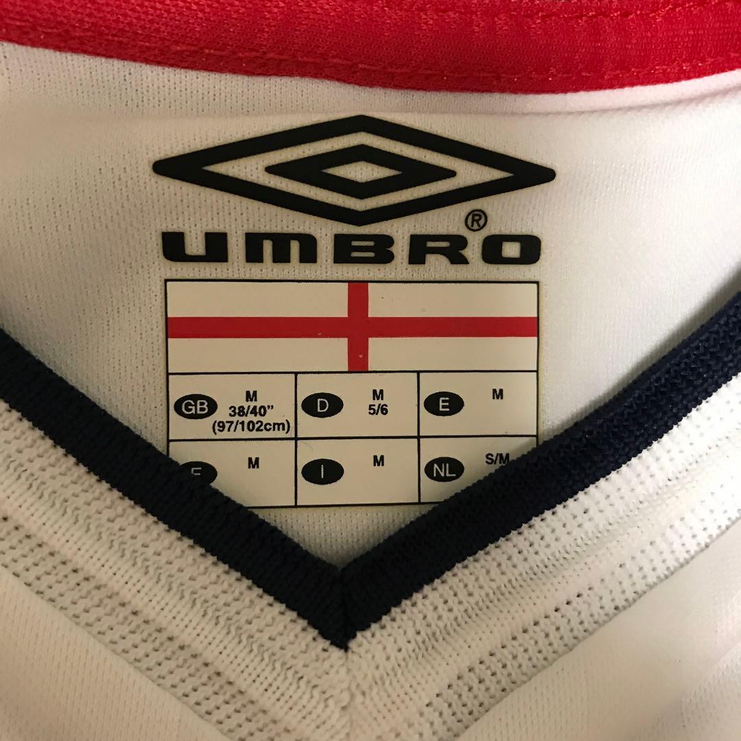 新品アンブロイングランド　サッカーシャツ　Mサイズ