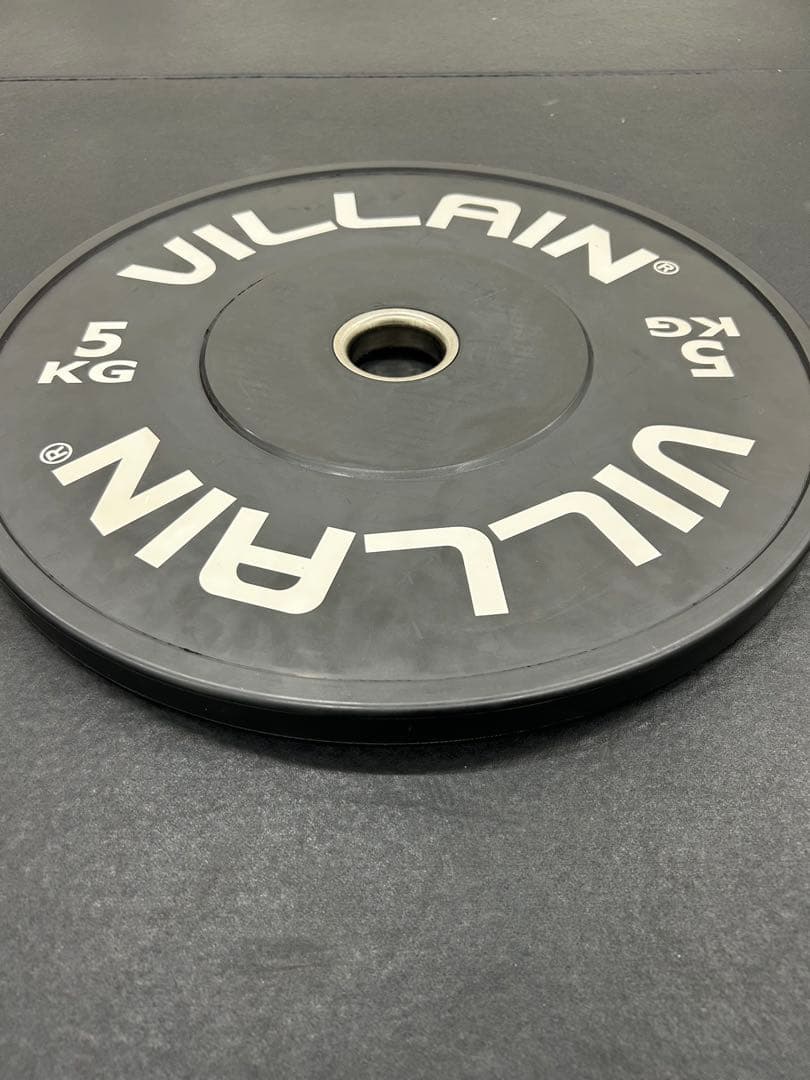 VILLAIN 5キロ バンパープレート 2枚