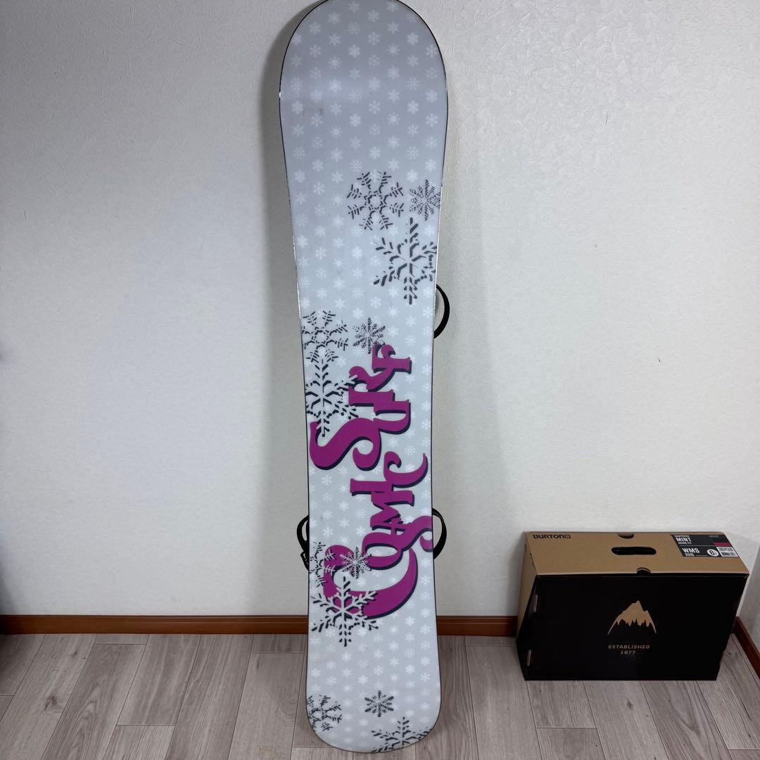 ブーツ無しレディース スノーボード セット 145cm 23.5cm