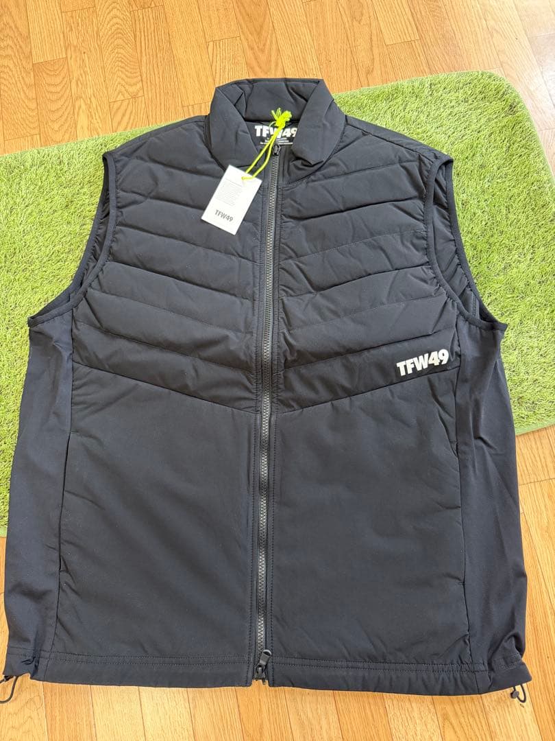 新品正規品【TFW49/XL】ダウン90%ダウンベスト中綿ジャケット防寒