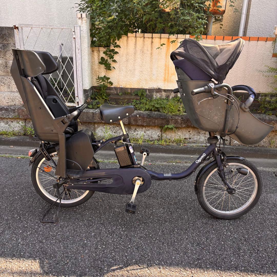 子供乗せ電動アシスト自転車Panasonic◇ギュットクルーム◇20型◇3段ギア
