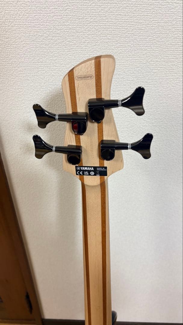 【美品】YAMAHA TRBX604FM NS エレキベース　ソフトケース付き