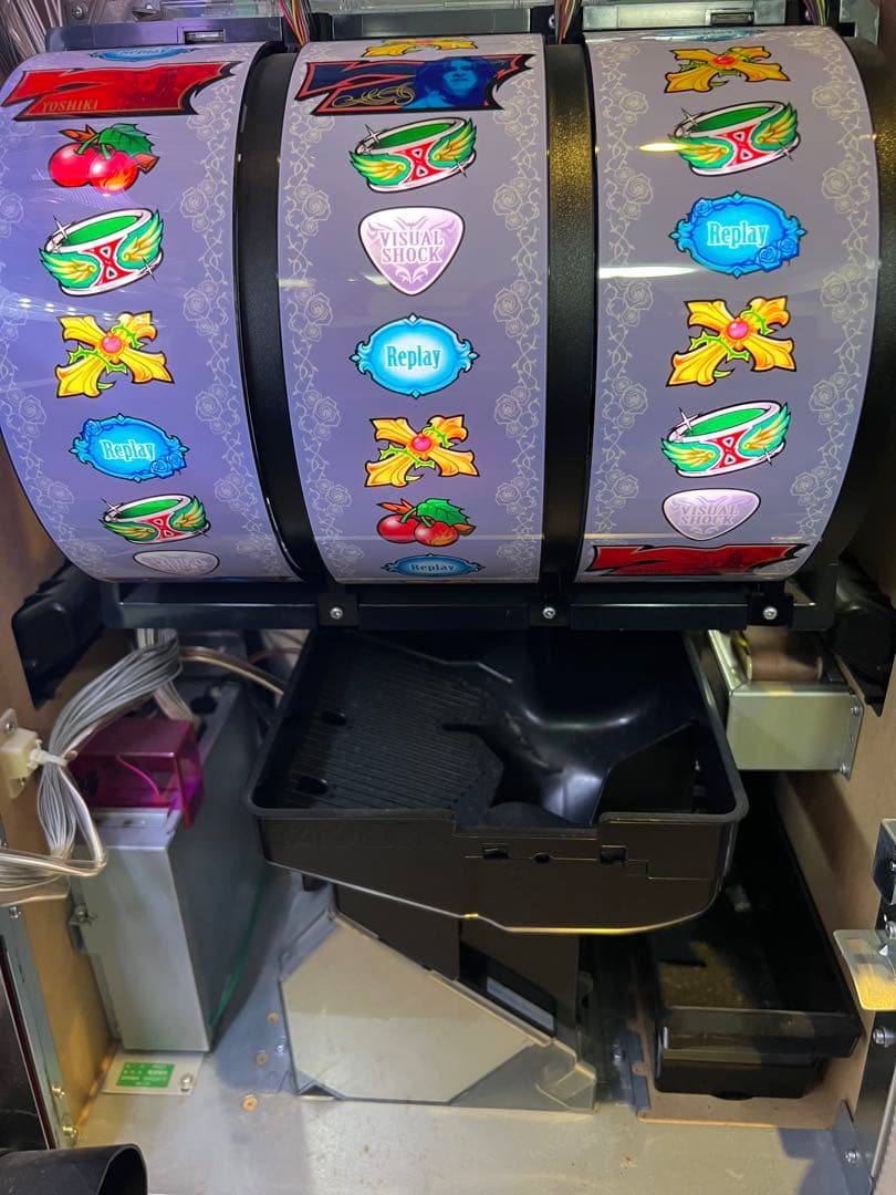 送料込 スロット実機(家庭用電源対応済・不要機付)　XJAPAN強行突破