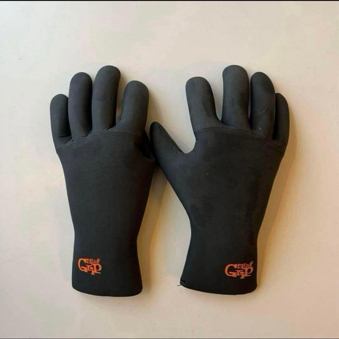 新品 SURFGRIP グローブ 黒 M 裏起毛 防寒 サーフグリップ